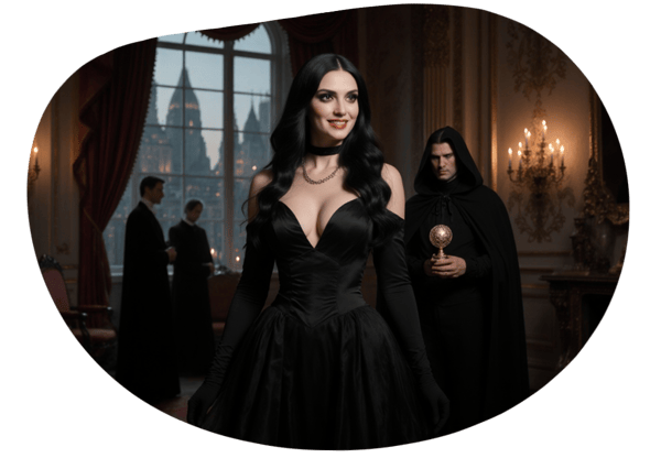 女巫丽莎的欲望大陆冒险 date idea illustration