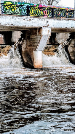 Dam on the river Uvod photo
