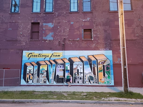 Greetings from Cleveland Mural photo