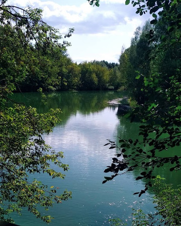 Light blue lakes photo