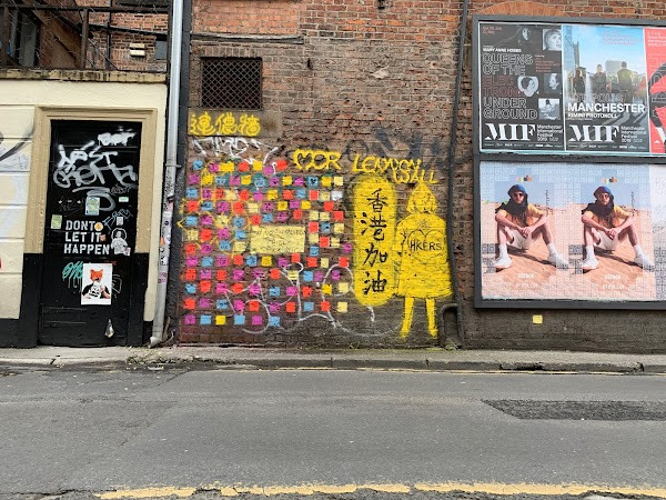 Manchester Northern Quarter Graffiti Street photo