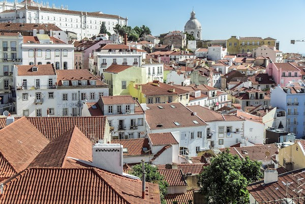 Old Alfama Square photo