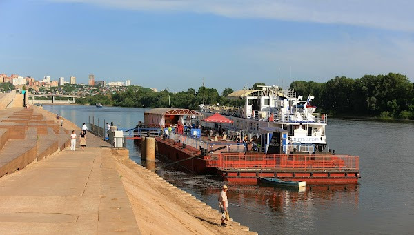 Prichal Teplokhoda Mirazh, Rechnyye Progulki Po Beloy photo