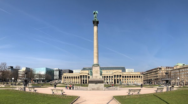 Schlossplatz Stuttgart photo