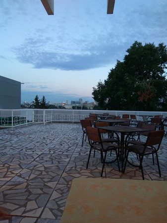 Summer terrace photo