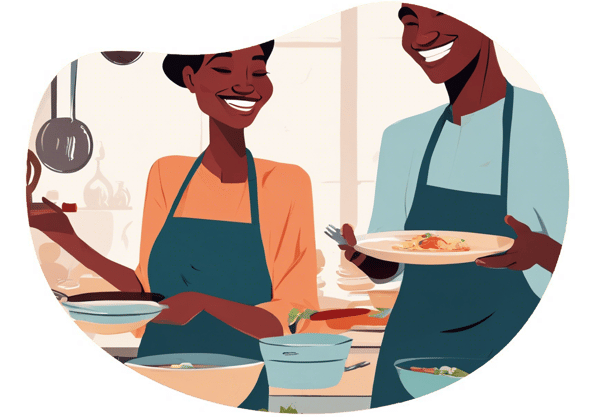 Authentic Turkish Cooking Class in Istanbul date idea illustration