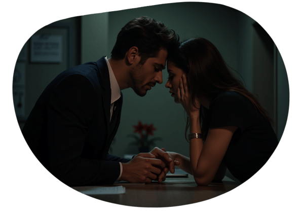 Boss's Private Meeting: A Seductive Power Play date idea illustration