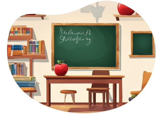 Teacher and Student Roleplay date idea illustration