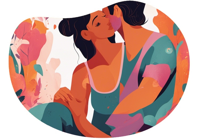 Best Friends with Benefits date idea illustration