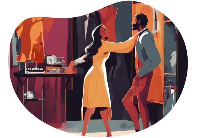 Werewolf Broadway Dresser date idea illustration