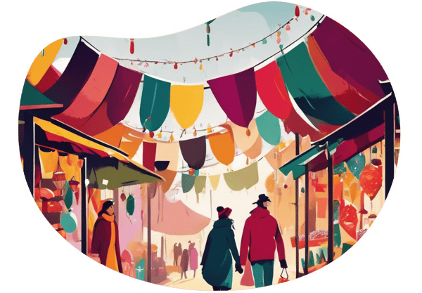Christmas Bazaar Experience in Erzincan date idea illustration