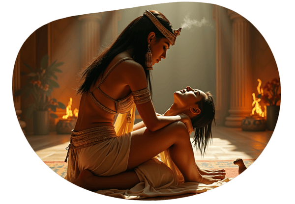 Cleopatra's Captive date idea illustration