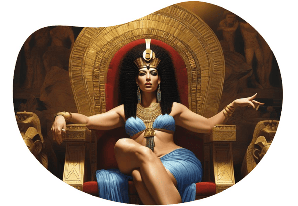 Cleopatra's Seduction date idea illustration