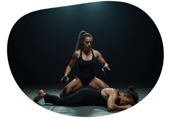 Deadly Desire: A Martial Arts Death Match date idea illustration