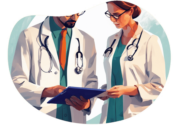 Doctor and Patient Roleplay date idea illustration