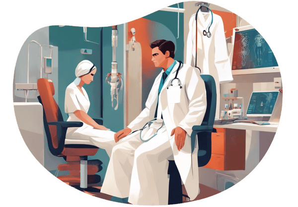 Doctor's Delight: The Feederism Fantasy date idea illustration