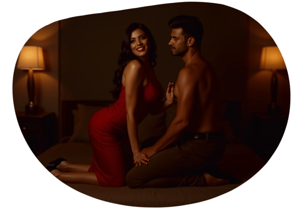 Dominant Wife's Evening Command date idea illustration