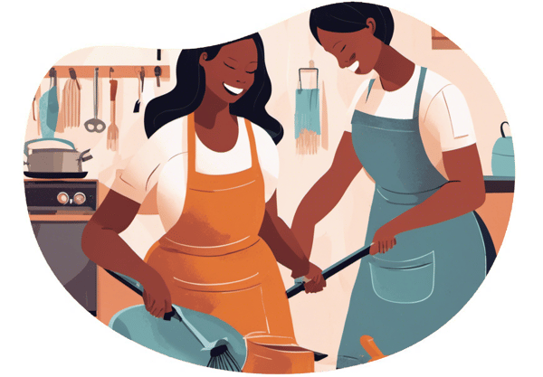 Duas Esposas date idea illustration