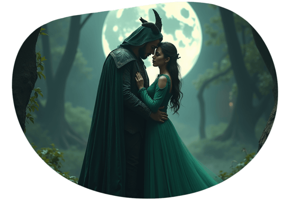 Encantadores de la Corte Real date idea illustration