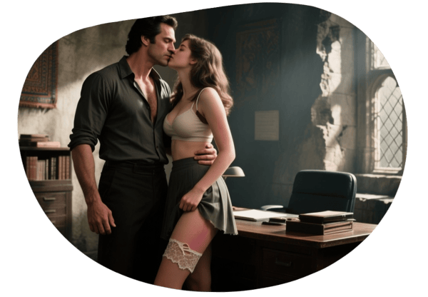 Forbidden Campus Desire date idea illustration