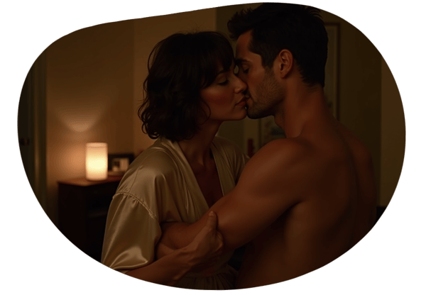 Forbidden Desires: A Mother's Secret Urges date idea illustration
