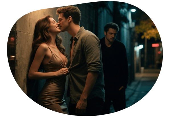 Forbidden Fantasy: Watching My Wife with Another Man date idea illustration