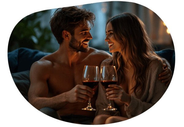 Forbidden Friends with Benefits date idea illustration