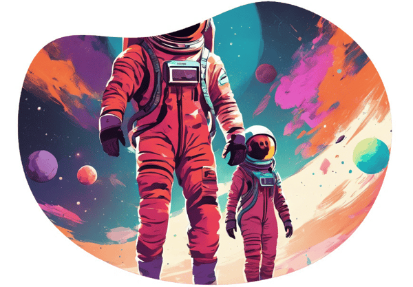 Galactic Seduction date idea illustration