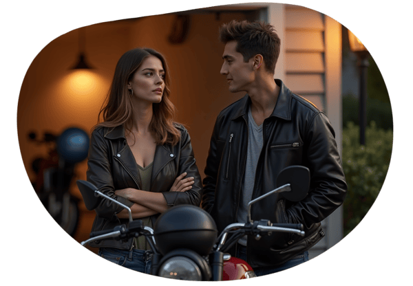 Garage Encounter: Roommates with Benefits date idea illustration