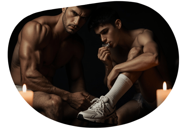 Geile Alpha Dom Session in Berlin date idea illustration