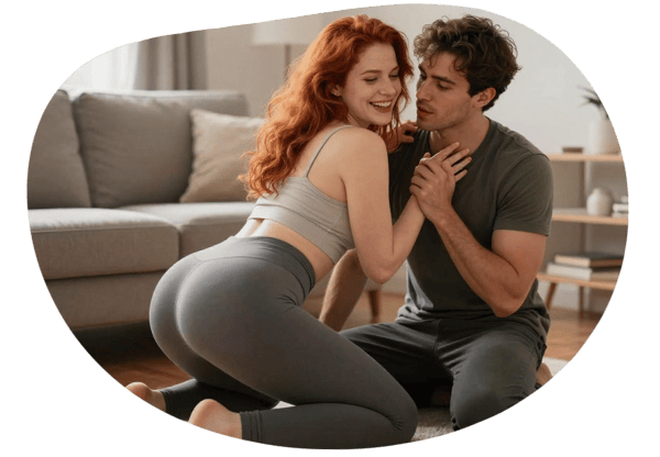 Ginger Booty Obsession: A Sunday Seduction date idea illustration