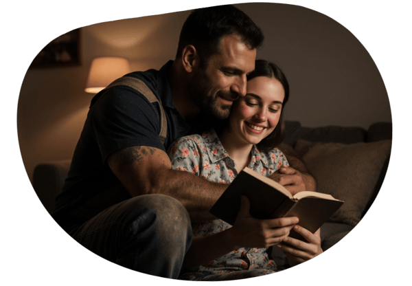 Hard Hat and Soft Heart: A Construction Worker Falls for His Nanny date idea illustration