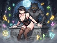 Flux 2 Turbo — Moonlit Horror-Erotica Blend — Anime