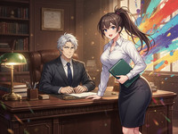 Flux 2 Turbo — Office Heat Classics — Anime