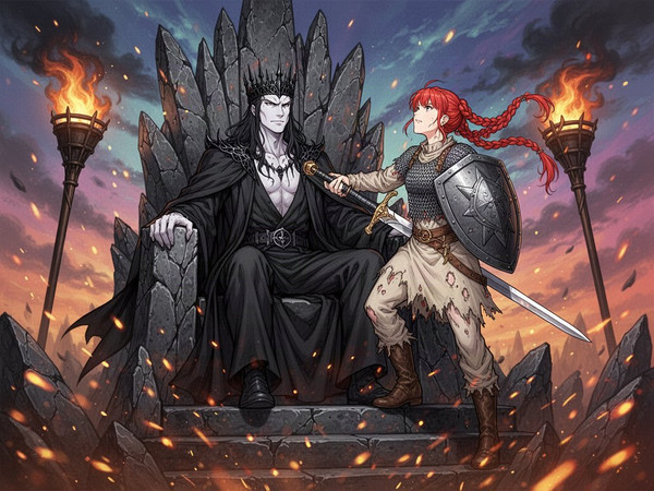 Flux 2 Turbo — The Shieldmaiden and the Dark Lord — Anime