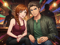 Flux 2 Turbo — Speakeasy Hidden Tension — Anime