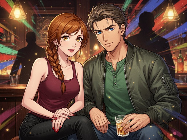 Flux 2 Turbo — Speakeasy Hidden Tension — Anime
