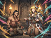 Flux 2 Turbo — Tribal Guardian's Desire — Anime