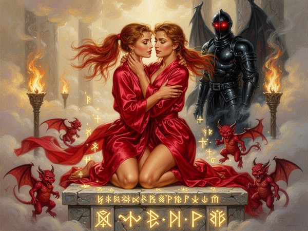 Flux 2 Turbo — Altar of Desire — Classic Romance