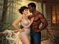 Flux 2 Turbo — Cabin in the Woods — Classic Romance