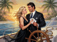 Flux 2 Turbo — Luxury Yacht Romance — Classic Romance