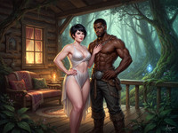 Flux 2 Turbo — Cabin in the Woods — Epic Fantasy