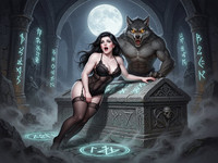 Flux 2 Turbo — Moonlit Horror-Erotica Blend — Epic Fantasy