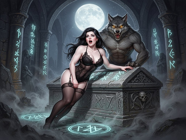 Flux 2 Turbo — Moonlit Horror-Erotica Blend — Epic Fantasy