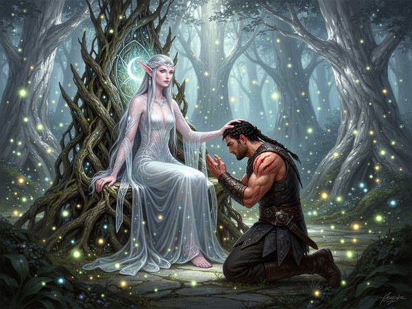 Flux 2 Turbo — The Elven Queen's Champion — Epic Fantasy