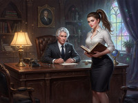 Flux 2 Turbo — Office Heat Classics — Epic Fantasy