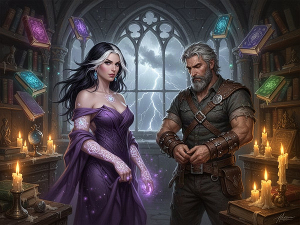 Flux 2 Turbo — A Night in the Sorceress's Tower — Epic Fantasy