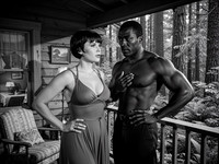 Flux 2 Turbo — Cabin in the Woods — Film Noir