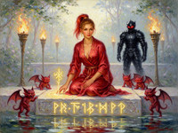 Flux 2 Turbo — Altar of Desire — Impressionism