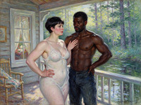 Flux 2 Turbo — Cabin in the Woods — Impressionism